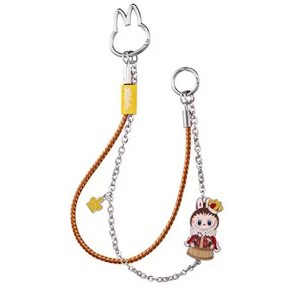 Pop Mart Labubu The Monsters Let's Checkmate Series King Pendant